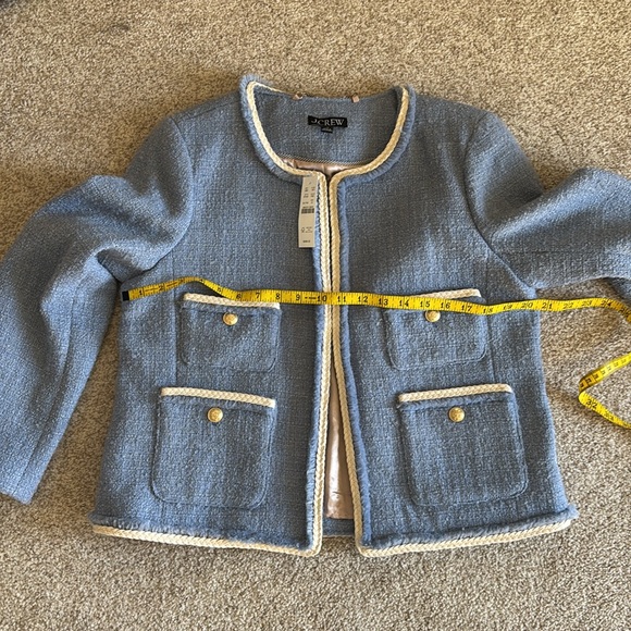 J. Crew Frances Lady Jacket in Maritime Tweed - Picture 3 of 4